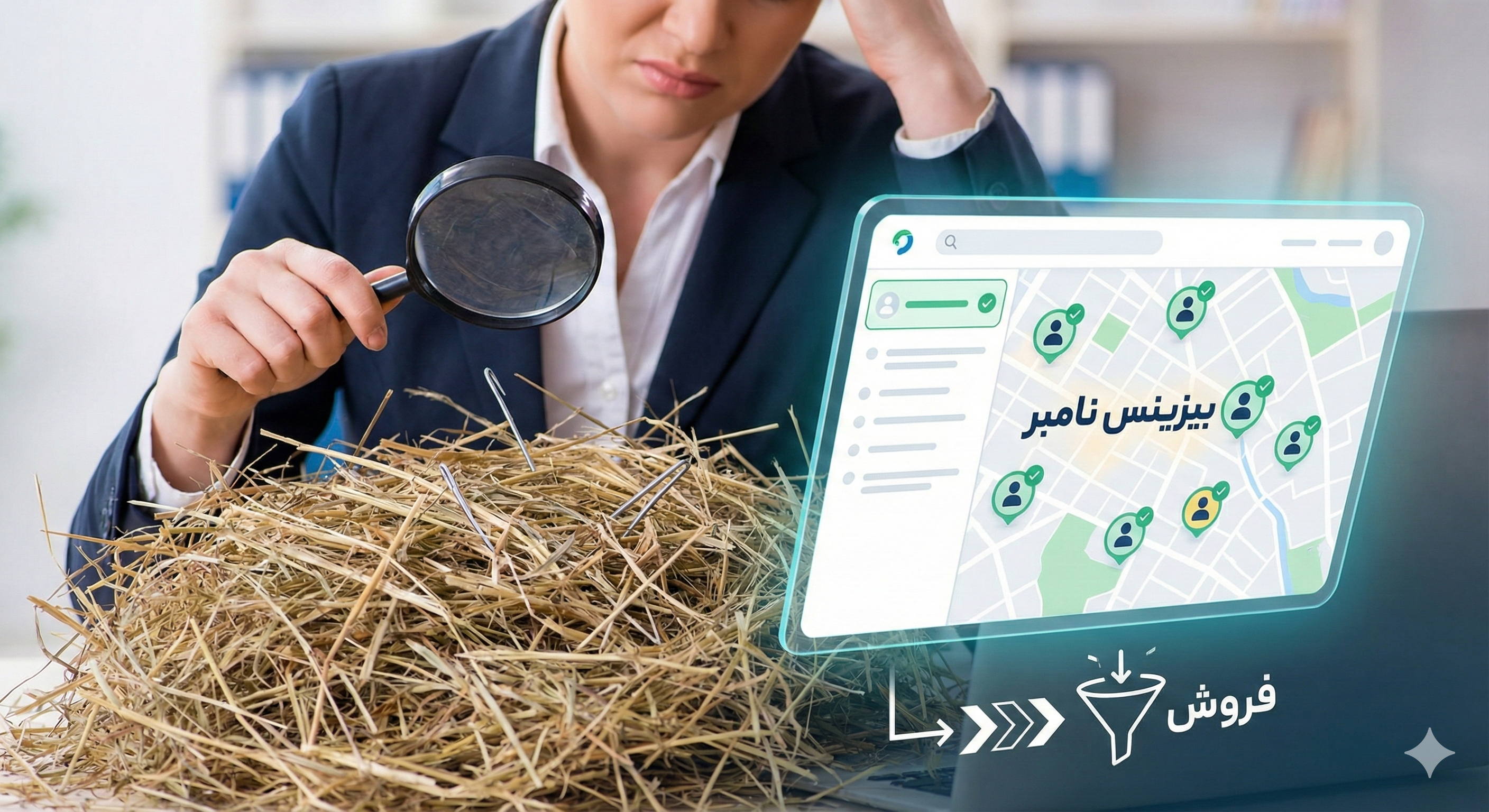 انفجار فروش با دسترسی به گنجینه‌ی اطلاعات کسب‌وکارهای ایران و جهان!